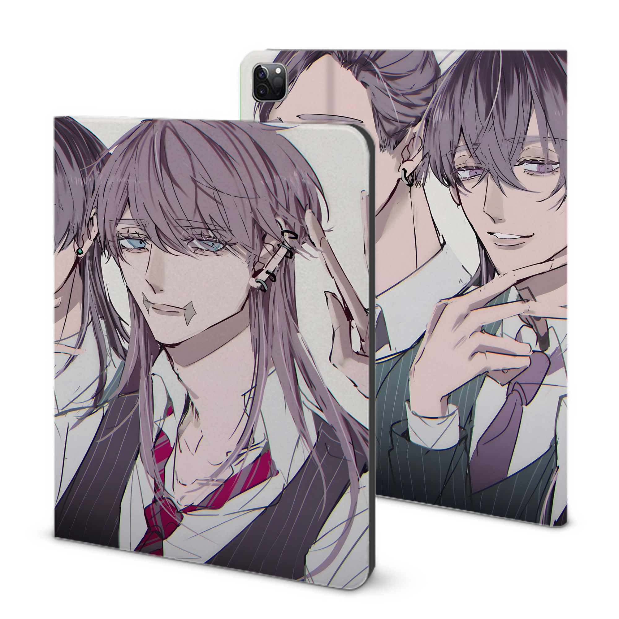 （画像用） 東京リベンジャーズ Tokyo Revengers IPad ケース ブック型 PUレザー TPU 耐衝撃 軽量 薄型 ペン収納なし 全面保護 IPad 各モデル対応